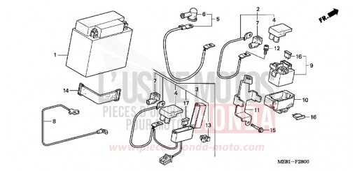 BATTERIE CBF600N5 de 2005